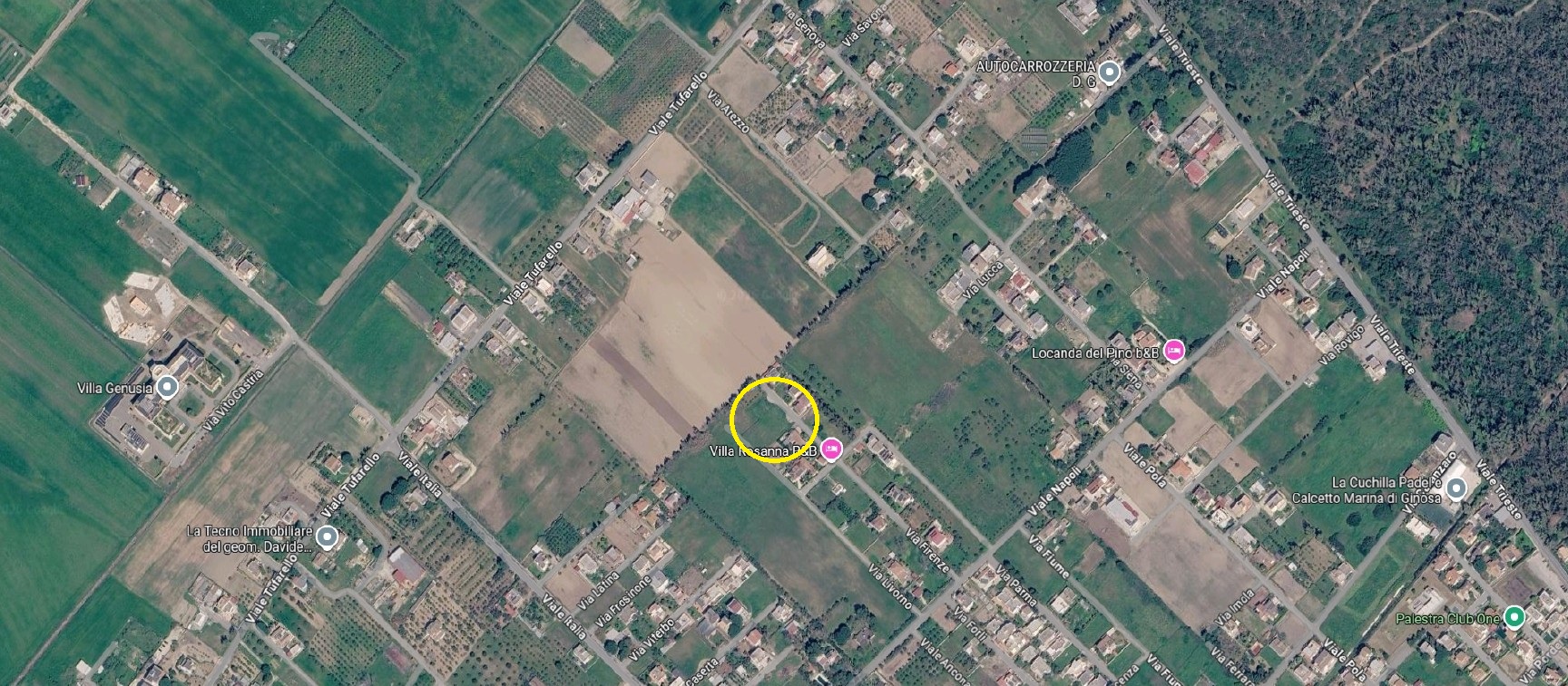TERRENO ZONA “C” RESIDENZIALE DI ESPANSIONE – MARINA DI GINOSA