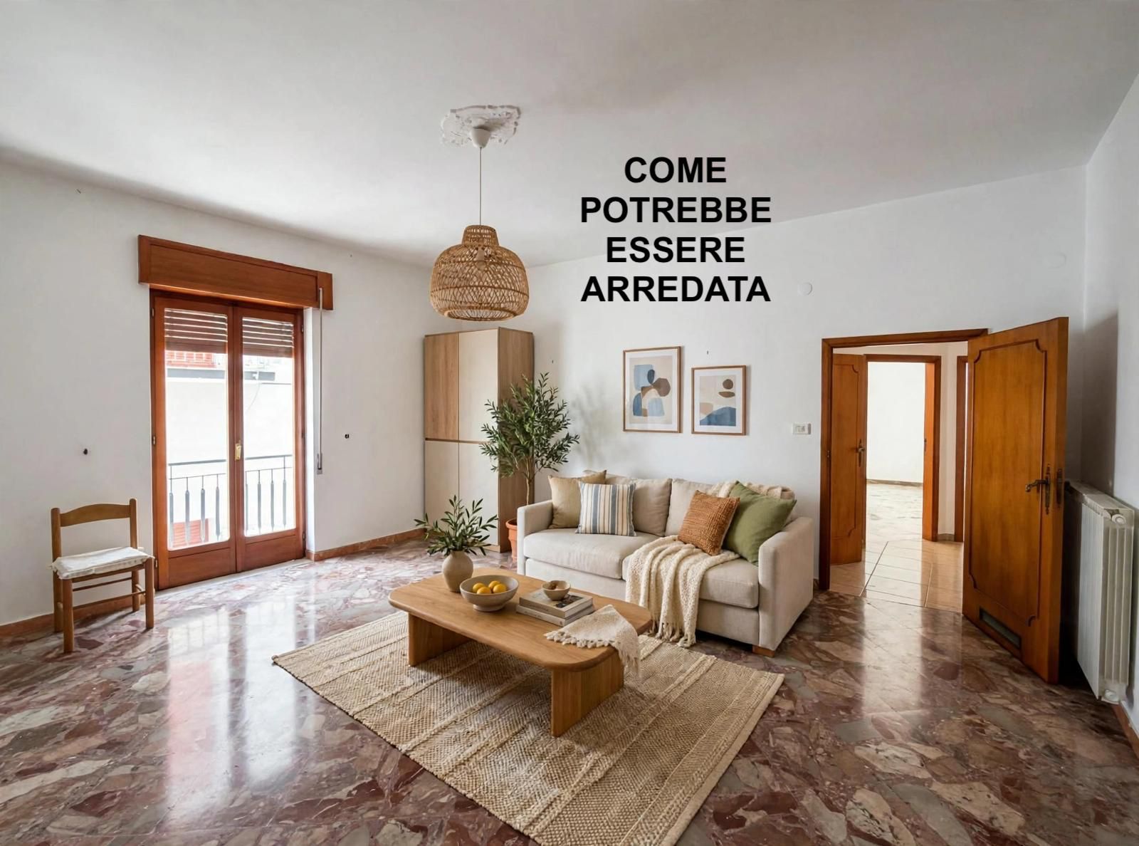 APPARTAMENTO – DEPOSITO E TERRAZZA IN STABILE BIFAMILIARE